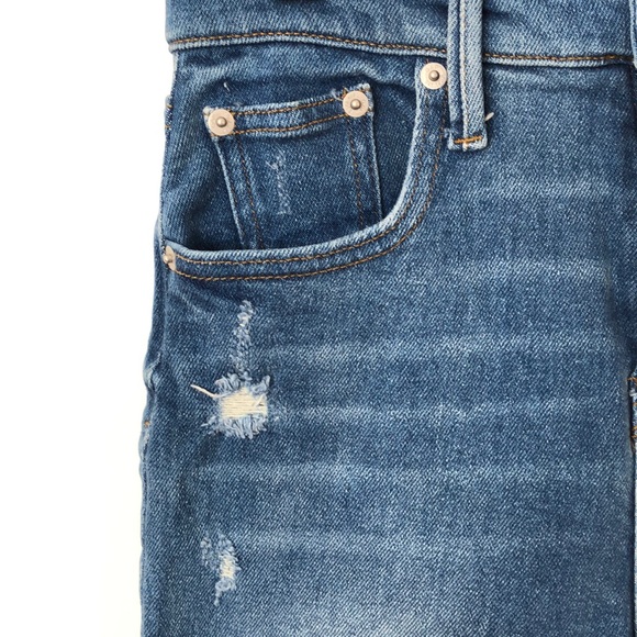 Gap Denim Destructive Skinny Jeans Sz R27 - Picture 2 of 7